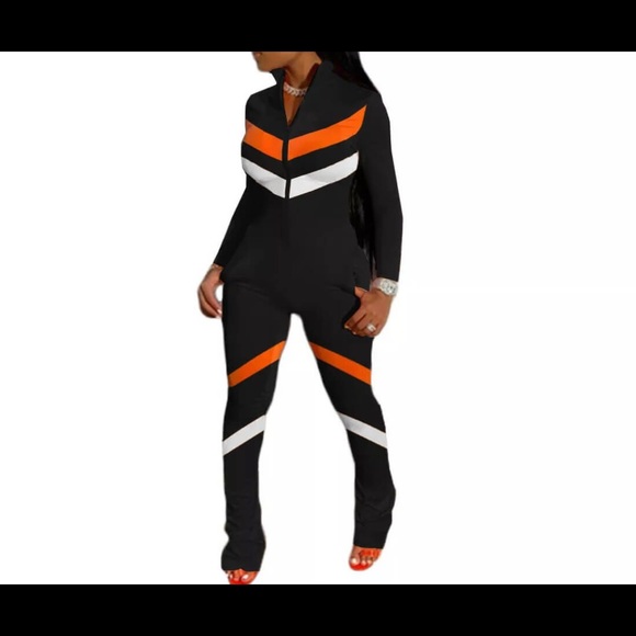 Other - Color block Zip Up Track Suit